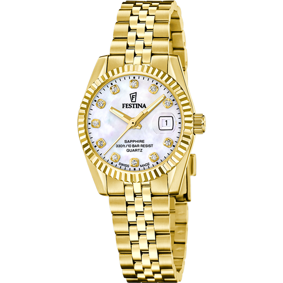 Orologio Festina Donna Swiss Made in Acciaio F20089/1 - F20089/1